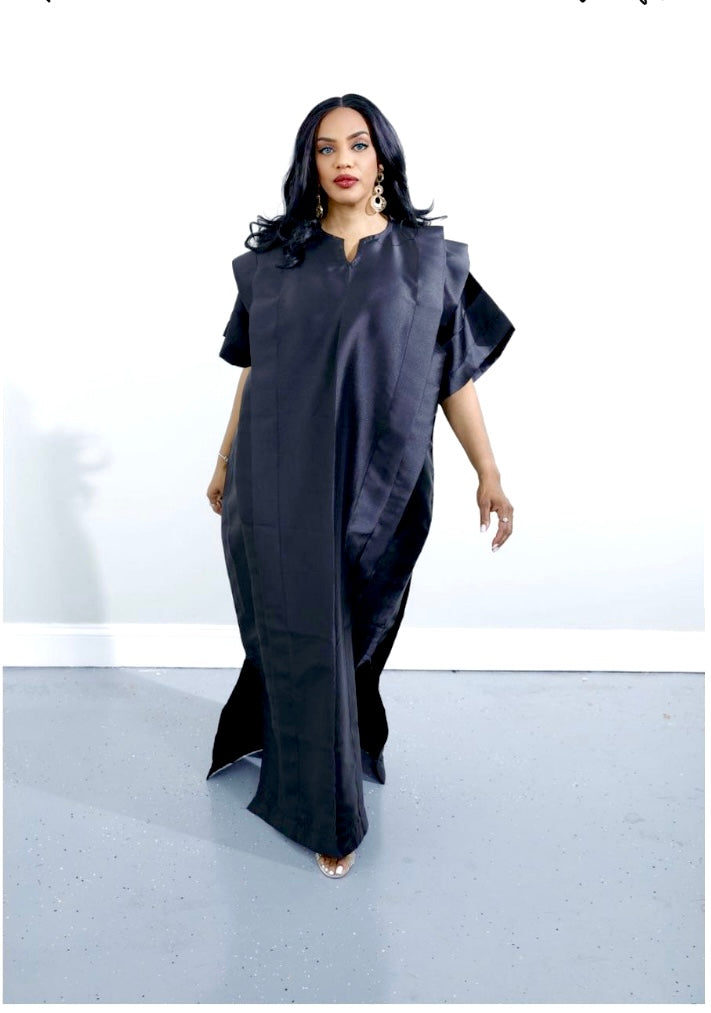 Omalicha Nwanyi Elegant Kaftan Royal Blue
