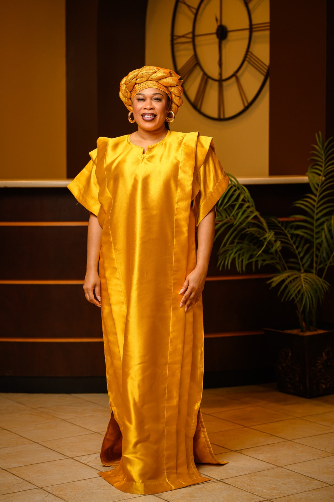 Omalicha Nwanyi Elegant Mikado Kaftan