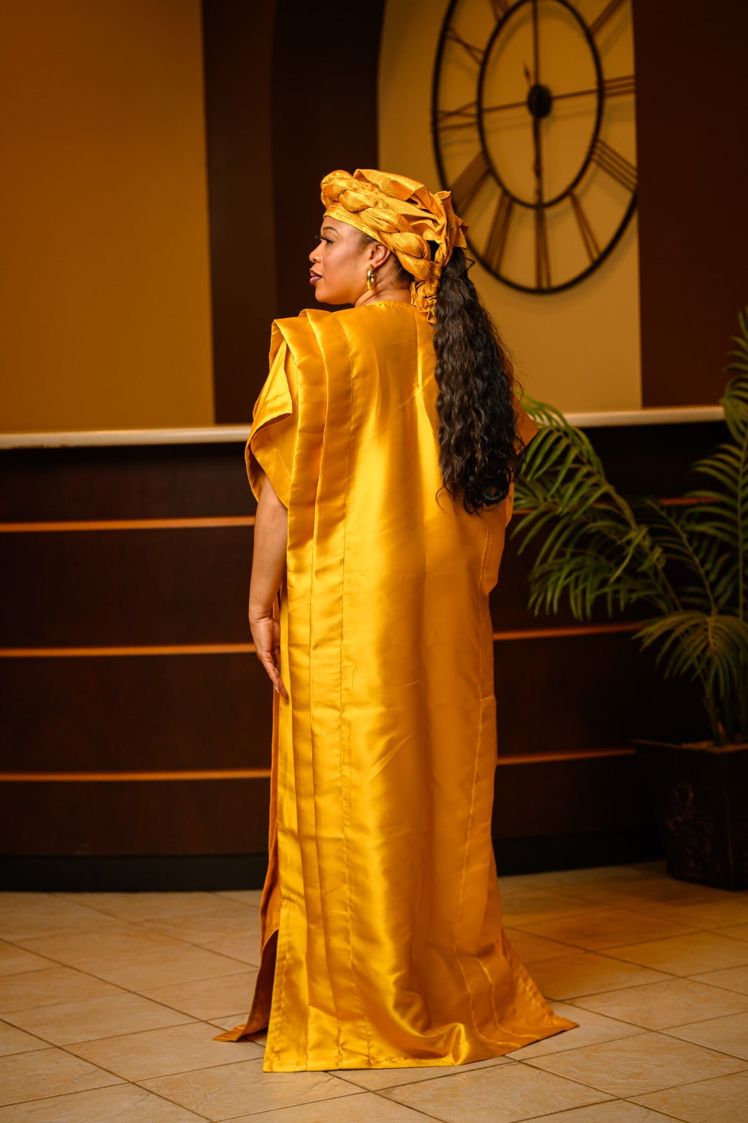 Omalicha Nwanyi Elegant Mikado Kaftan