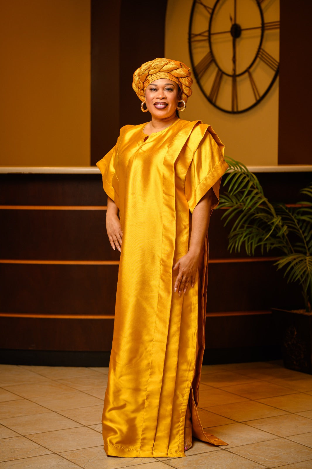 Omalicha Nwanyi Elegant Mikado Kaftan